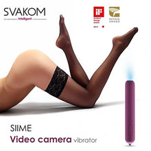 Load image into Gallery viewer, SVAKOM Siime USB Rechargerable Video Camera Vibrator