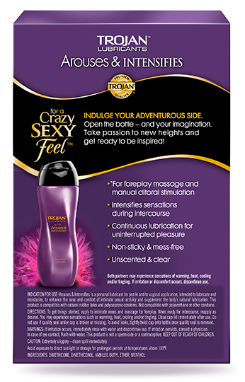 TROJAN Lubricant Arouses & Intensifies 88ml