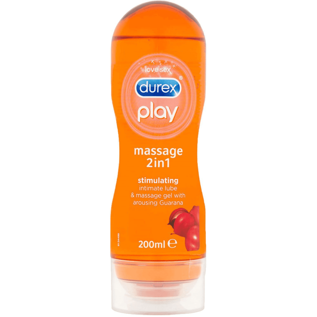 Durex Play Massage 2in1 Lubricant Gel, Stimulating- 200ml