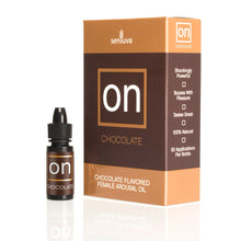 Load image into Gallery viewer, Sensuva On Chocolate Flavoured Female Arousal Oil 5ml
