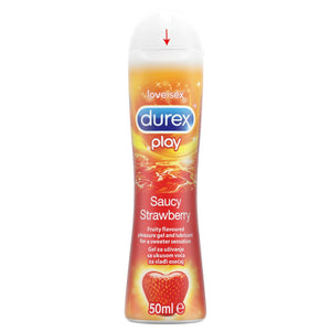 Durex Play Lubricant Gel, Saucy Strawberry- 50ml