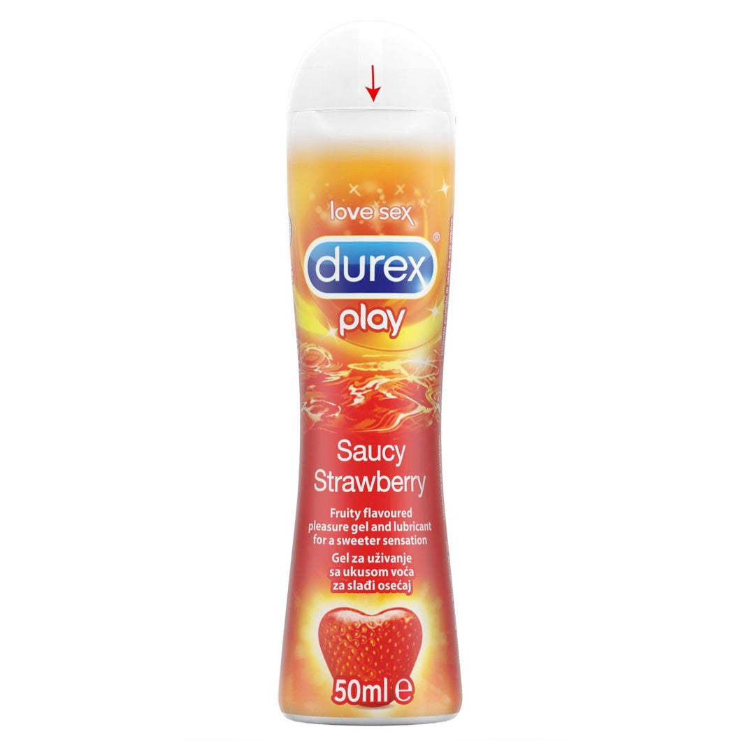 Durex Play Lubricant Gel, Saucy Strawberry- 50ml